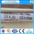 30X30 galvanized wire mesh